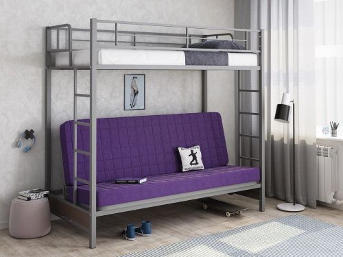Двухъярусная кровать с диваном «Мадлен» фото фото 2